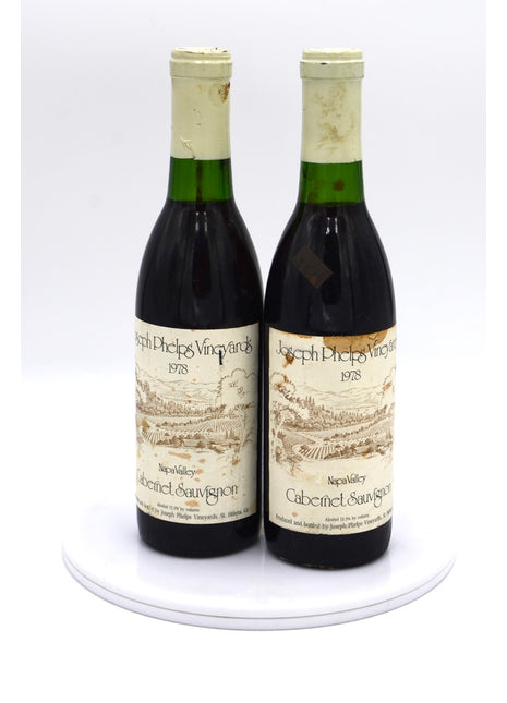 1978 Joseph Phelps Vineyards Cabernet Sauvignon, Napa Valley (half-bottle)