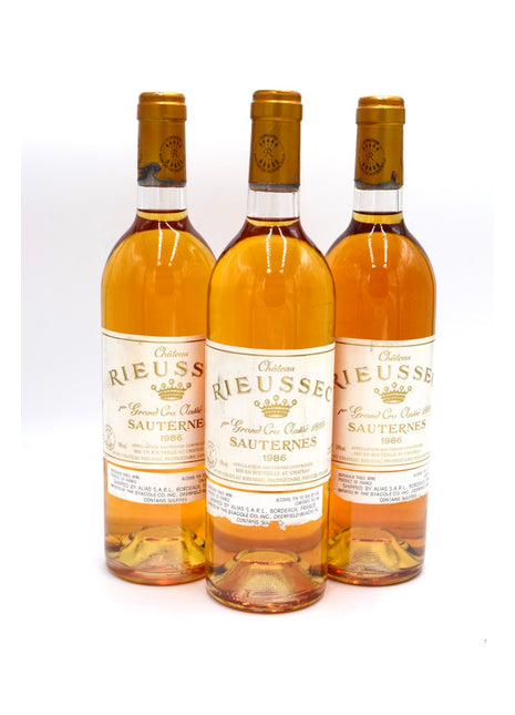1986 Château Rieussec, Sauternes
