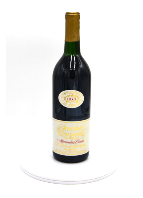 1975 Sonoma Vineyards Estate Cabernet Sauvignon, Alexander's Crown Vineyard, Sonoma County