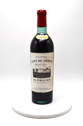 1945 Chateau Clos de Sarpe, St. Emilion