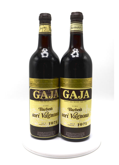 1971 Gaja Barbera, Sori Vagnona