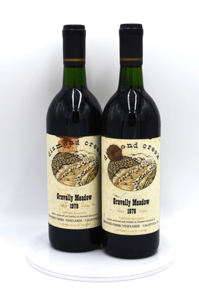 1978 Diamond Creek Cabernet Sauvignon, Gravelly Meadow, Napa Valley