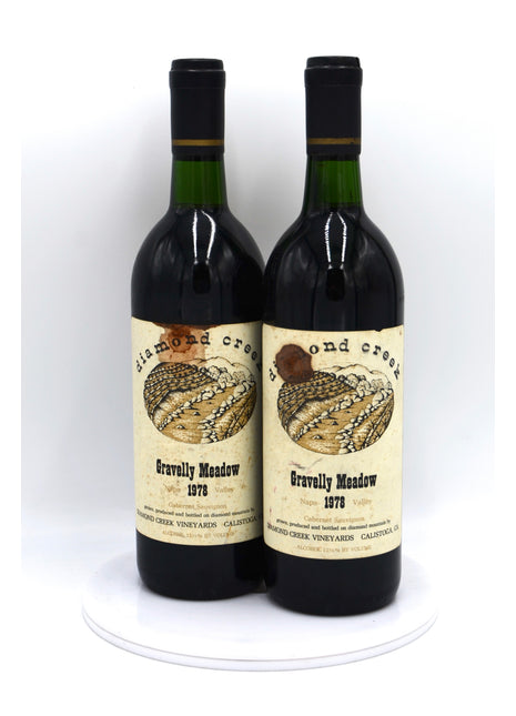 1978 Diamond Creek Cabernet Sauvignon, Gravelly Meadow, Napa Valley