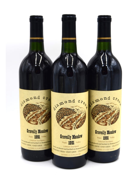 1991 Diamond Creek Cabernet Sauvignon, Gravelly Meadow, Napa Valley