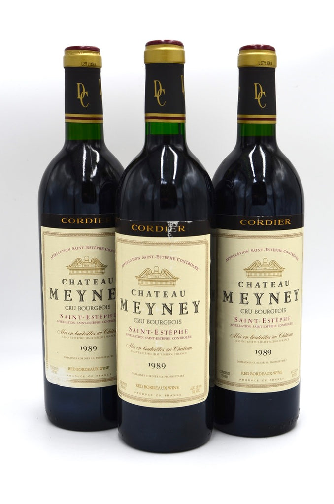 1989 Château Meyney, St. Estèphe – Wine Consigners Inc.