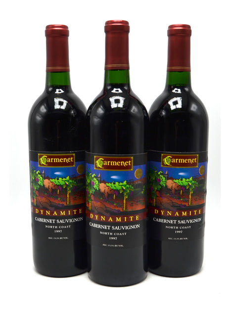 1997 Carmenet Cabernet Sauvignon, Dynamite, North Coast, Sonoma