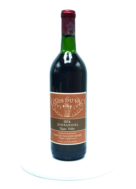 1974 Clos du Val Zinfandel, Napa Valley