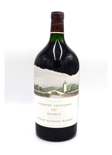 1987 Robert Mondavi Reserve Cabernet Sauvignon, Unfiltered, Napa Valley (double-magnum)