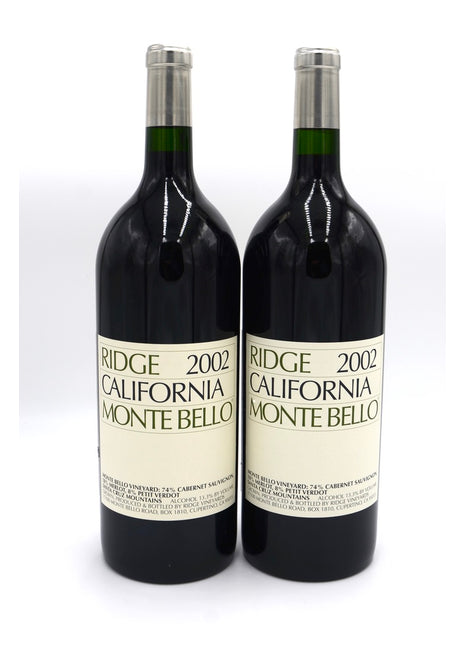 2002 Ridge Vineyards Cabernet Sauvignon, Monte Bello, Santa Cruz Mountains (magnum)