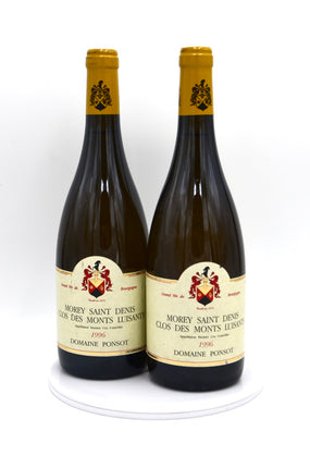 1996 Domaine Ponsot Morey-Saint-Denis Blanc, Clos des Monts Luisants, Premier Cru