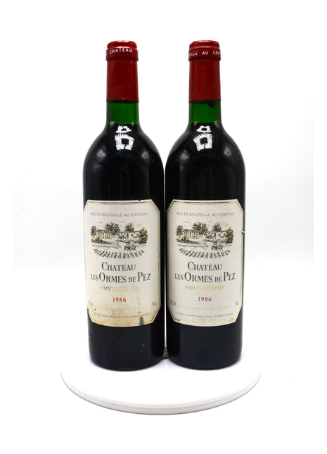 1986 Château Les Ormes de Pez, St. Estèphe