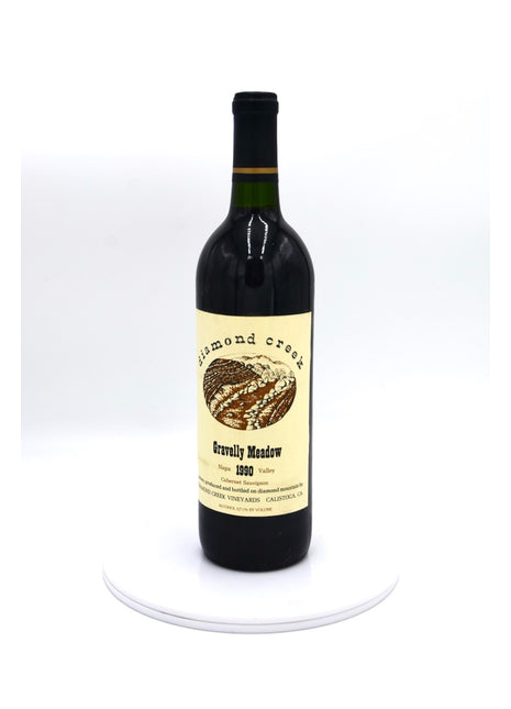 1990 Diamond Creek Cabernet Sauvignon, Gravelly Meadow, Napa Valley