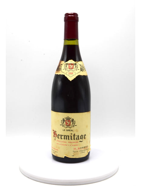 1989 Domaine Henri Sorrel Hermitage, Le Greal, Rhone