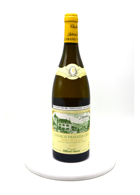 2010 Domaine Billaud-Simon Chablis, Mont de Milieu, Premier Cru