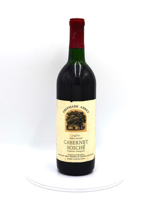 1970 Freemark Abbey Cabernet Sauvignon, Bosche Vineyard, Napa Valley