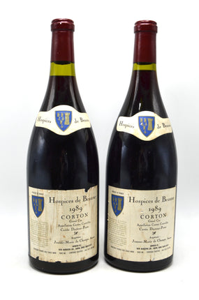 1989 Jeanne Marie de Champs Hospices de Beaune Corton, Cuvée Docteur Peste, Grand Cru (magnum)