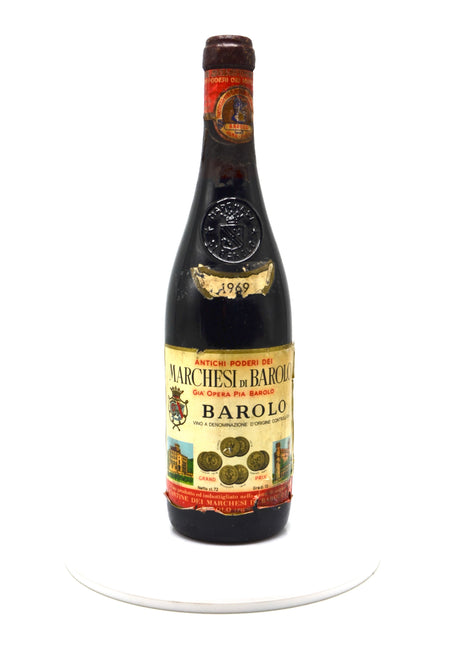 1969 Marchesi di Barolo, Barolo Riserva della Castellana Gia Opera Pia