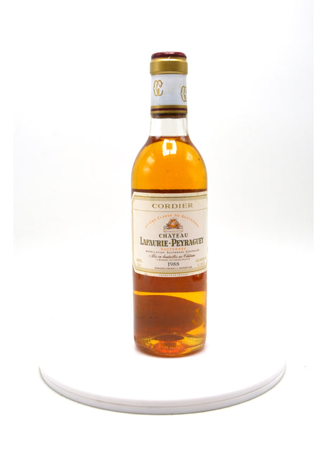 1988 Château Lafaurie-Peyraguey, Sauternes (half-bottle)