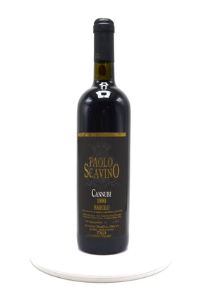 1990 Paolo Scavino Barolo, Cannubi