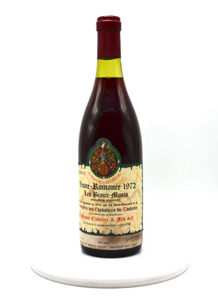 1972 Maison Bruno Clavelier Vosne-Romanée, Les Beaux-Monts, Premier Cru