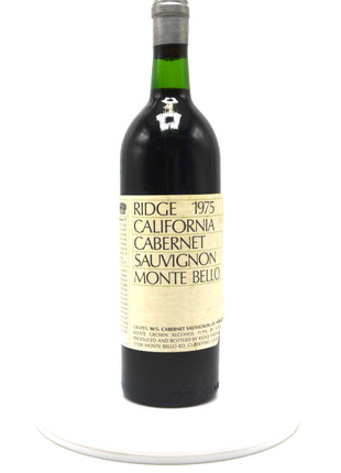 1975 Ridge Vineyards Cabernet Sauvignon, Monte Bello, Santa Cruz Mountains
