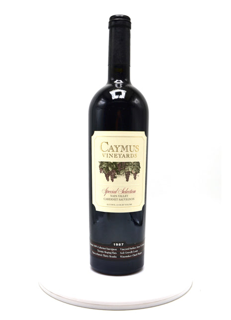 1987 Caymus Cabernet Sauvignon, Special Selection, Rutherford, Napa Valley