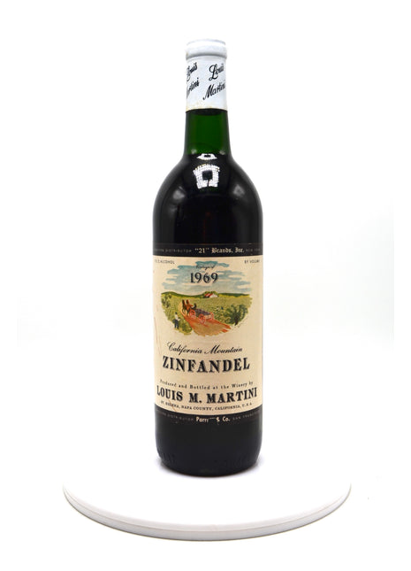 1969 Louis M. Martini Zinfandel, St. Helena, Napa Valley
