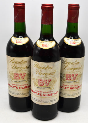 1964 Beaulieu Vineyard Georges de Latour Private Reserve Cabernet Sauvignon, Napa Valley