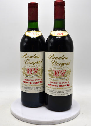 1979 Beaulieu Vineyard Georges de Latour Private Reserve Cabernet Sauvignon, Napa Valley