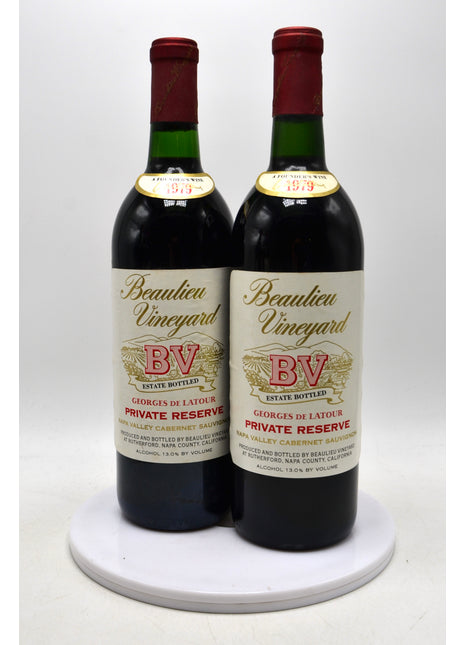 1979 Beaulieu Vineyard Georges de Latour Private Reserve Cabernet Sauvignon, Napa Valley