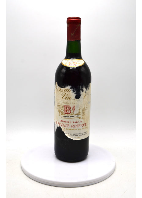 1962 Beaulieu Vineyard Georges de Latour Private Reserve Cabernet Sauvignon, Napa Valley