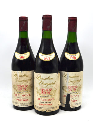 1969 Beaulieu Vineyard Pinot Noir, Beaumont, Napa Valley