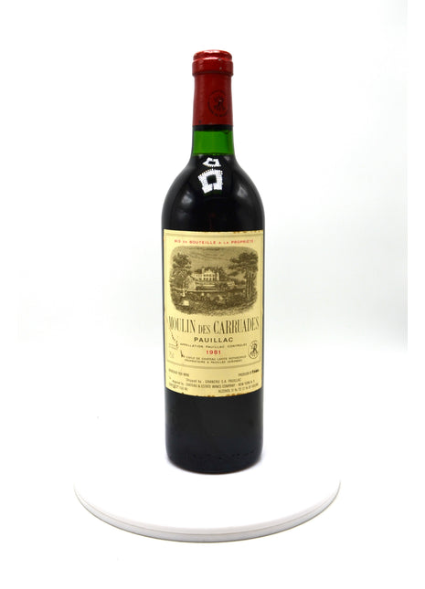 1981 Château Moulin des Carruades, Pauillac (by Lafite Rothschild)