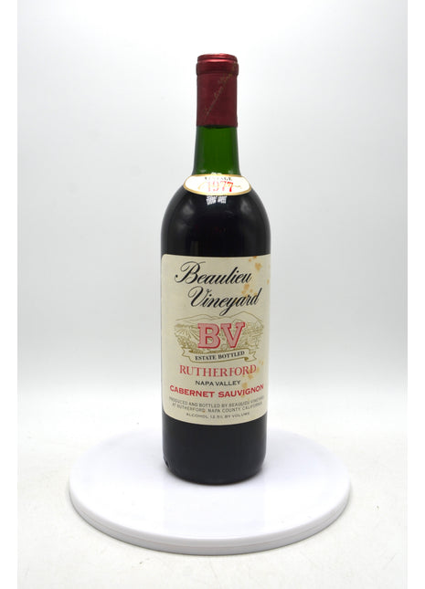1977 Beaulieu Vineyard Cabernet Sauvignon, Rutherford, Napa Valley