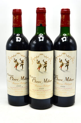 1988 Château Clerc Milon, Pauillac