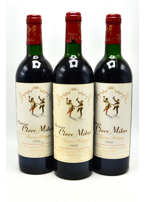 1988 Château Clerc Milon, Pauillac
