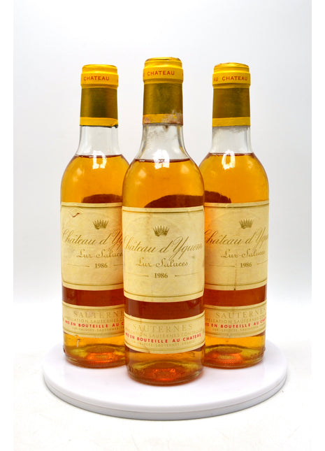 1986 Château d'Yquem, Sauternes (half-bottle)