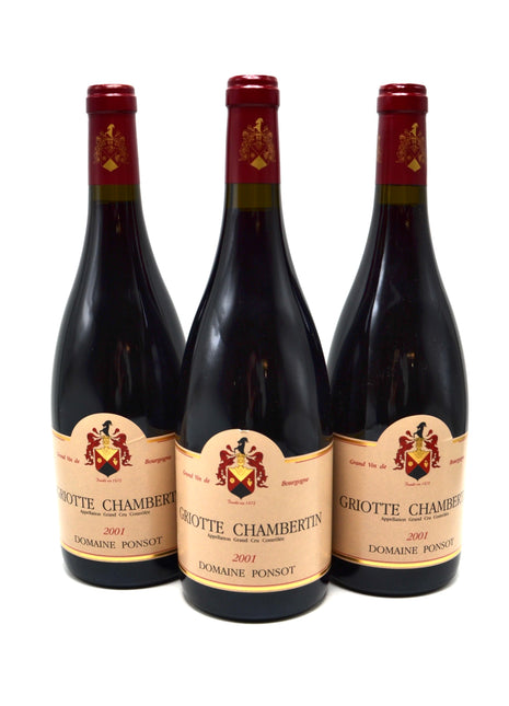 2001 Domaine Ponsot Griotte-Chambertin, Grand Cru