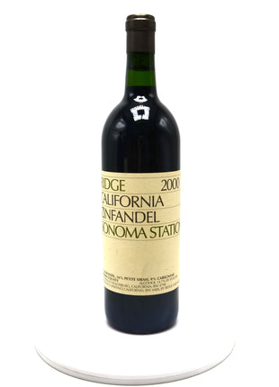 2000 Ridge Vineyards Late Harvest Zinfandel, Lytton Estate, Dry Creek Valley, Sonoma County