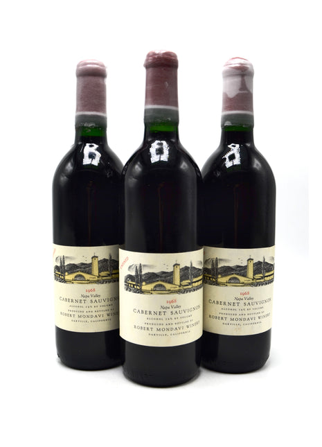 1968 Robert Mondavi Cabernet Sauvignon Unfined, Napa Valley