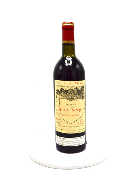 1981 Château Calon-Ségur, St. Estèphe
