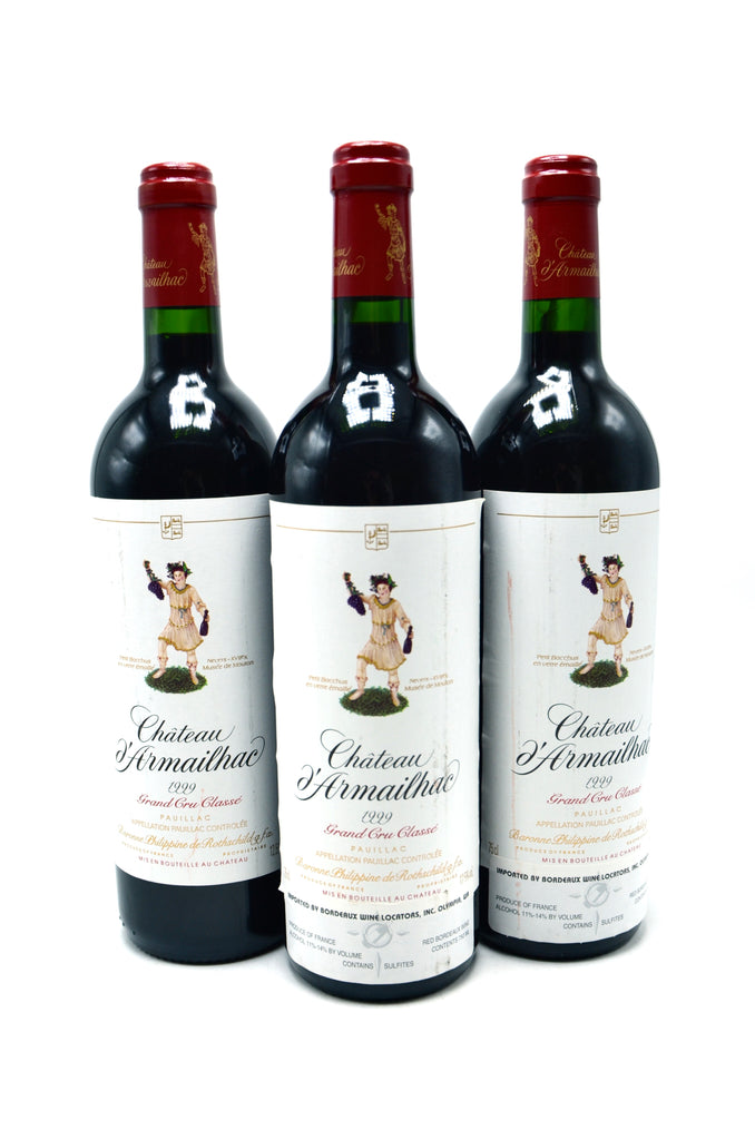 1999 Château d'Armailhac, Pauillac – Wine Consigners Inc.
