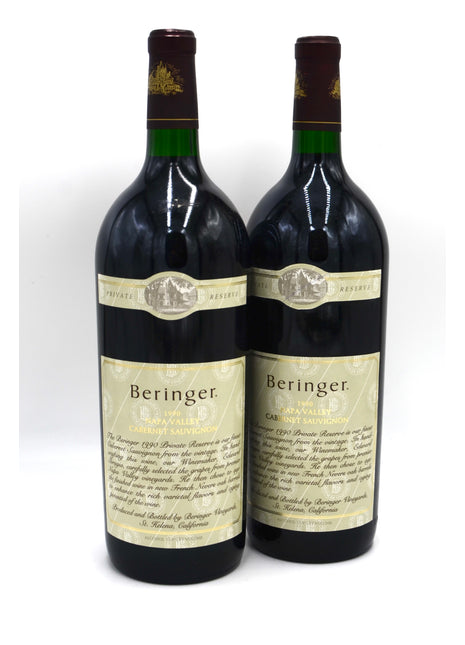 1990 Beringer Vineyards Private Reserve Cabernet Sauvignon, Napa Valley (magnum)