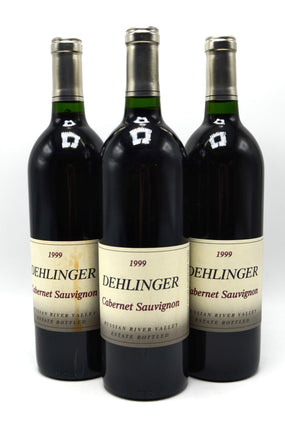 1999 Dehlinger Estate Cabernet Sauvignon, Russian River Valley, Sonoma County