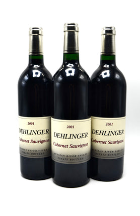 2001 Dehlinger Estate Cabernet Sauvignon, Russian River Valley, Sonoma County