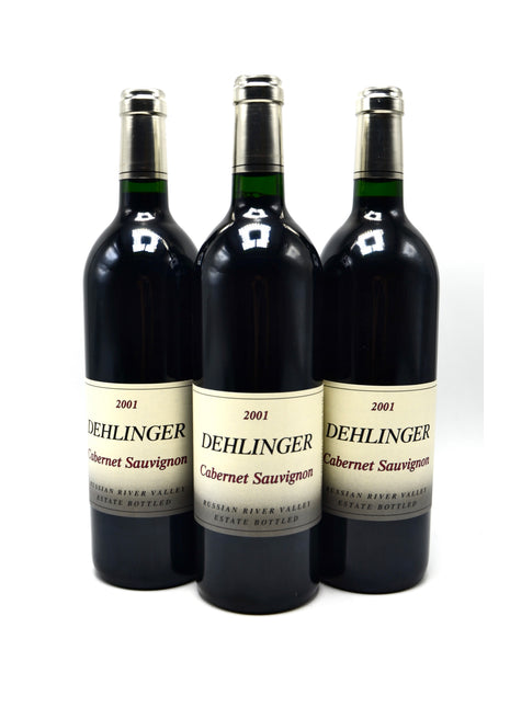 2001 Dehlinger Estate Cabernet Sauvignon, Russian River Valley, Sonoma County