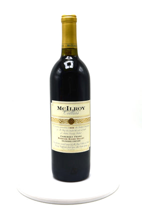 1999 McIlroy Cellars Cabernet Franc, Salzgeber Vineyard, Russian River Valley, Sonoma County