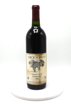 1993 Grgich Hills Zinfandel, Sonoma County