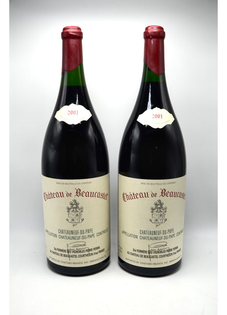 2001 Chateau de Beaucastel, Chateauneuf du Pape (double-magnum)