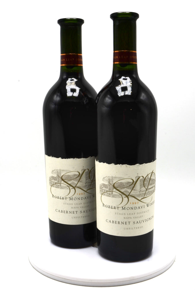 1997 Robert Mondavi S.L.D. Cabernet Sauvignon, Unfiltered, Stags